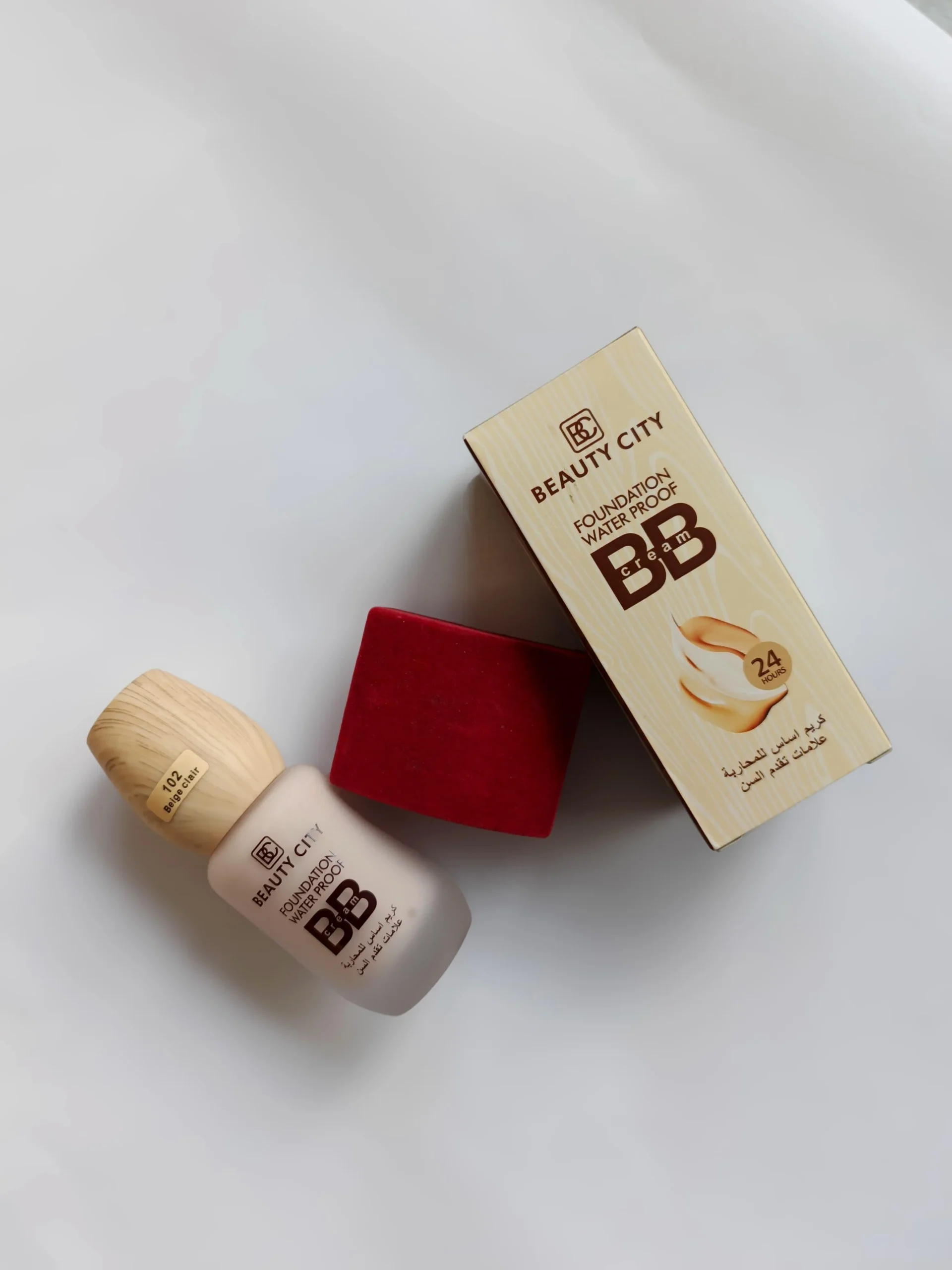 Beauty City Foundation Waterproof BB Cream - 24HR Age-Defying Coverage