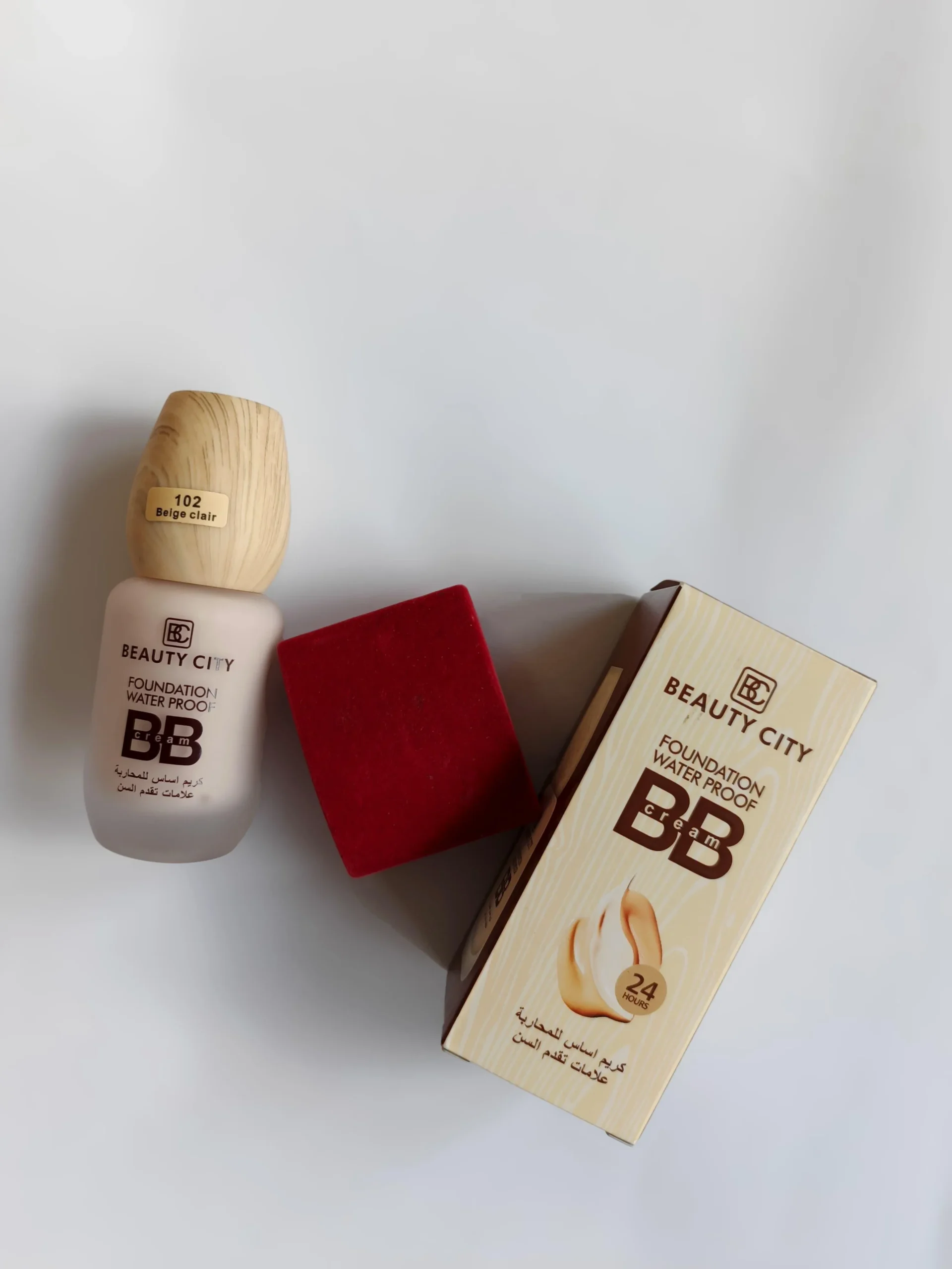 Beauty City Foundation Waterproof BB Cream - 24HR Age-Defying Coverage