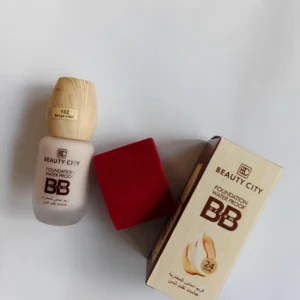 Beauty City Foundation Waterproof BB Cream - 24HR Age-Defying Coverage