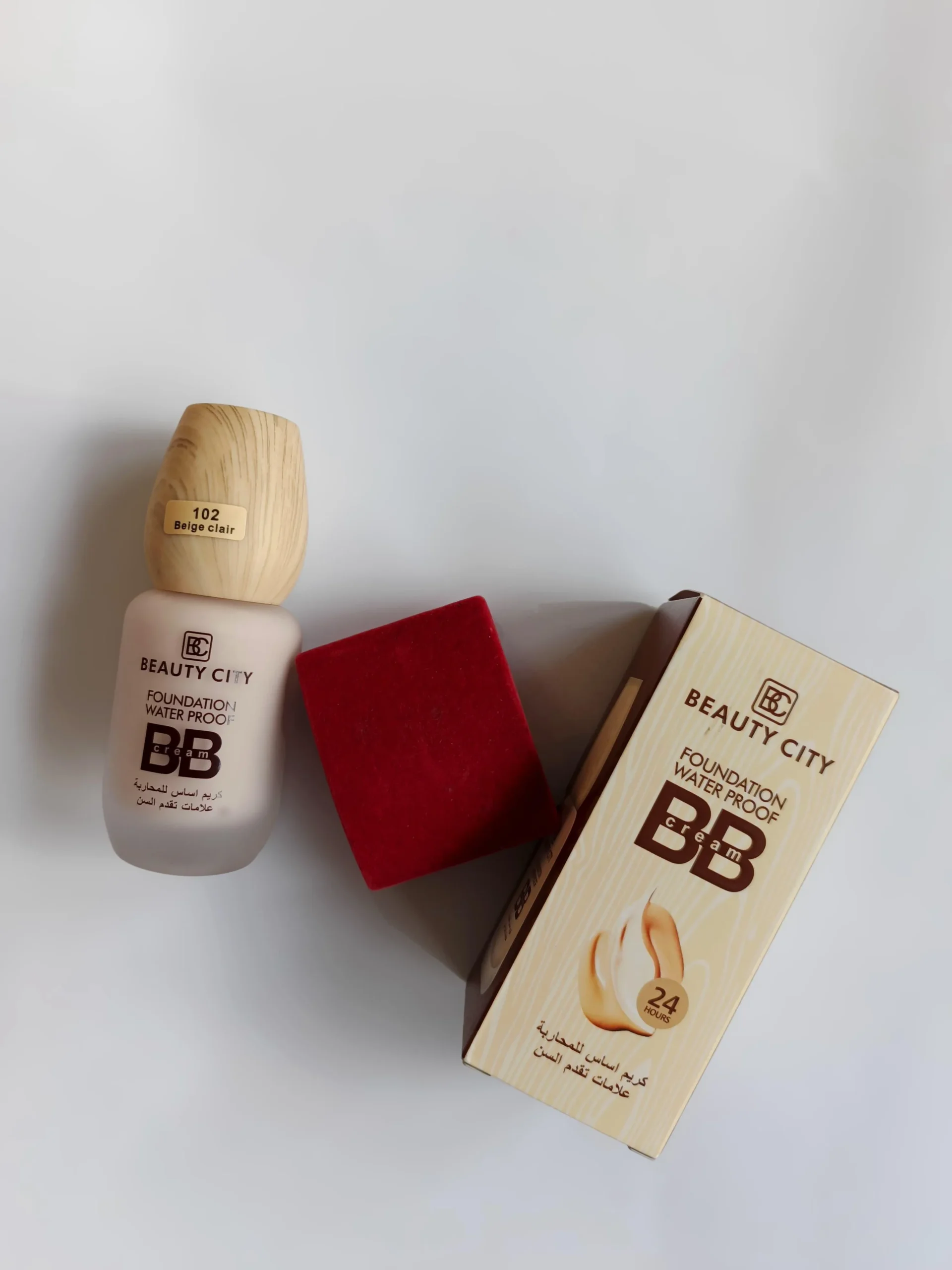 Beauty City Foundation Waterproof BB Cream - 24HR Age-Defying Coverage